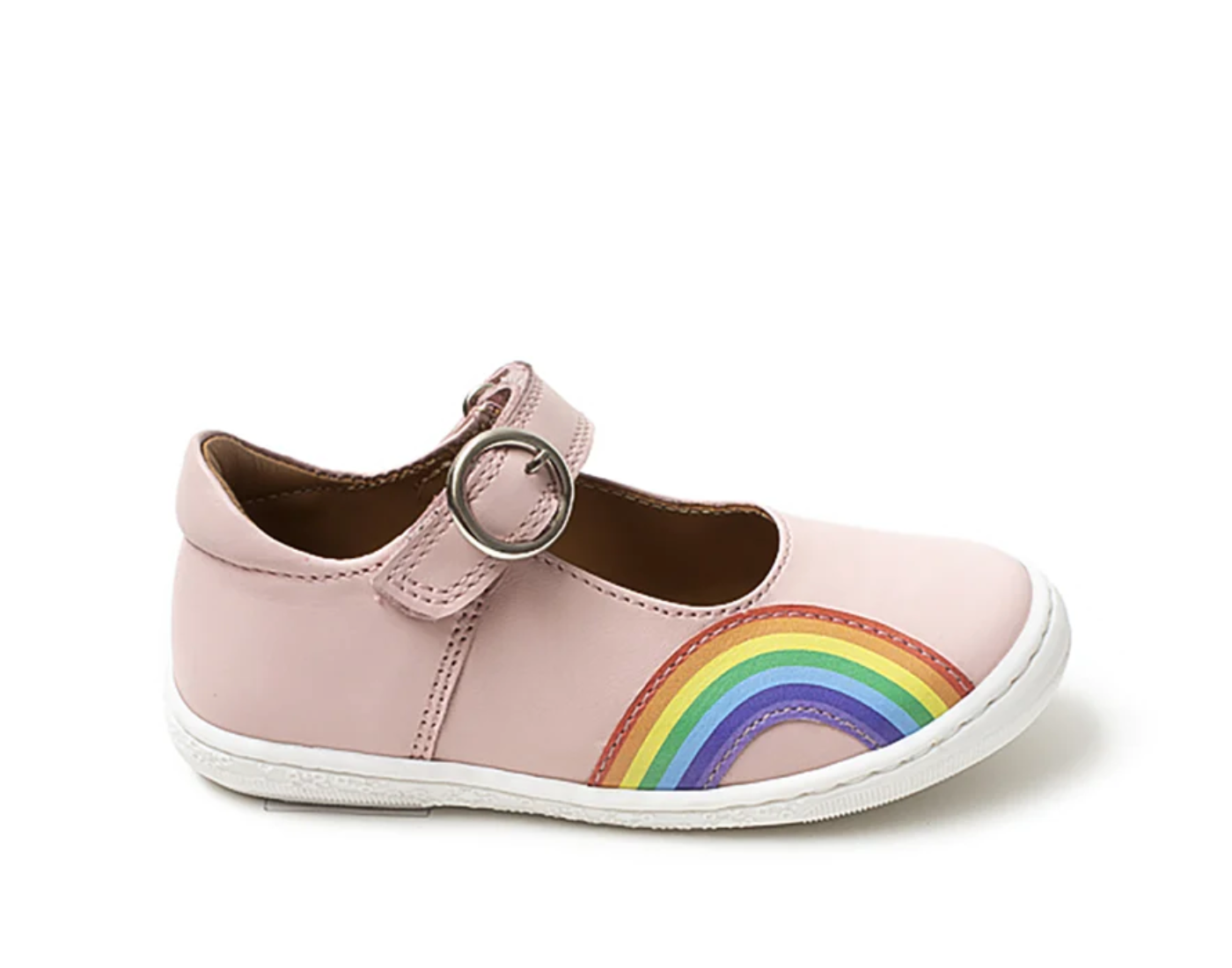 Petasil Rainbow Pink Mary Jane Shoes Bloom and Alfie